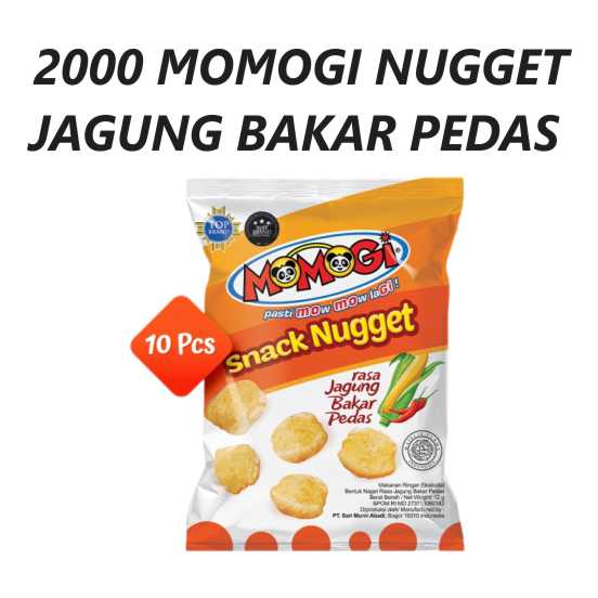 (K) 2000 Momogi Nugget Jagung Bakar Pedas 