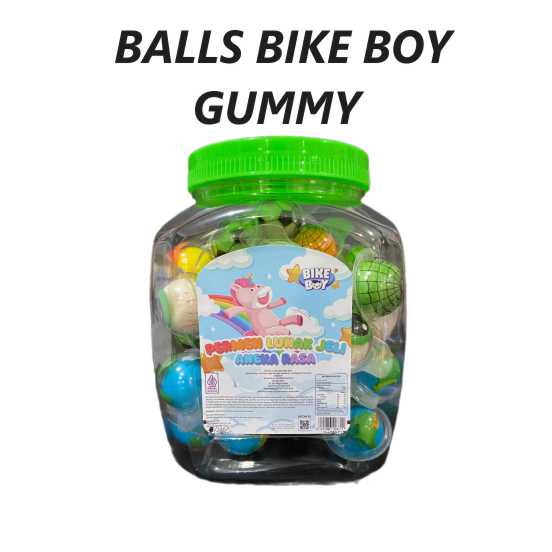 Balls Bike Boy Gummy 