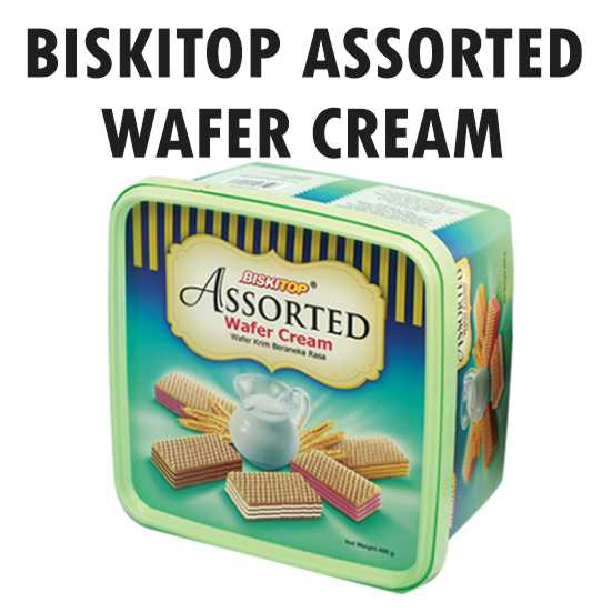 Biskitop Assorted Wafer Cream