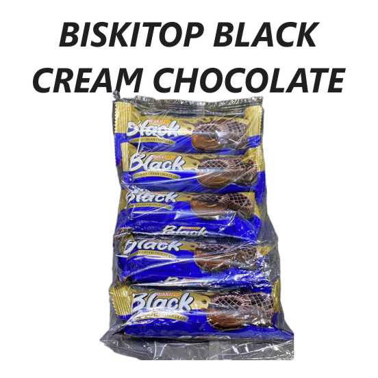 Biskitop Black Cream Chocolate