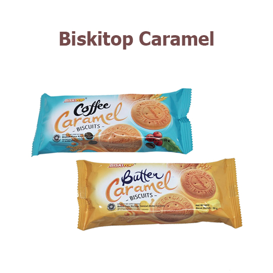 BISKITOP CARAMEL 40pc Bttr/Cffe