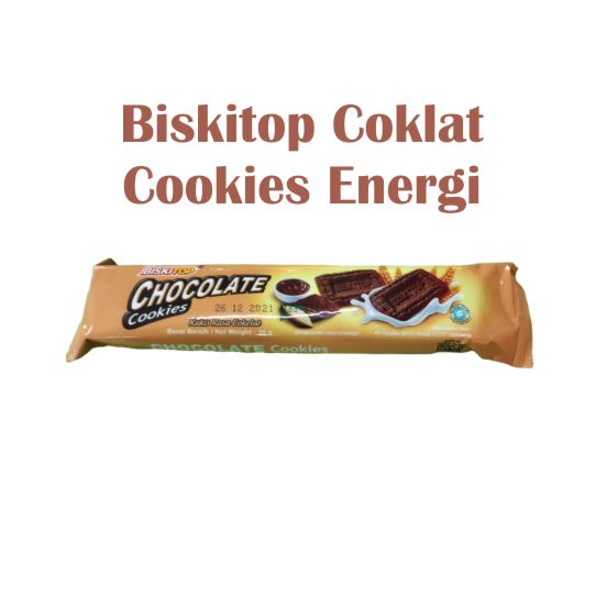 Biskitop Coklat Cookies Energi