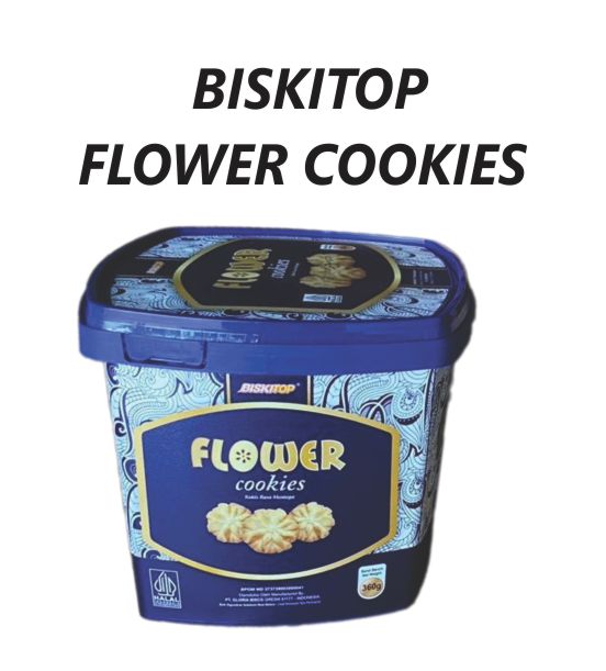 (K) Biskitop Flower Cookies 