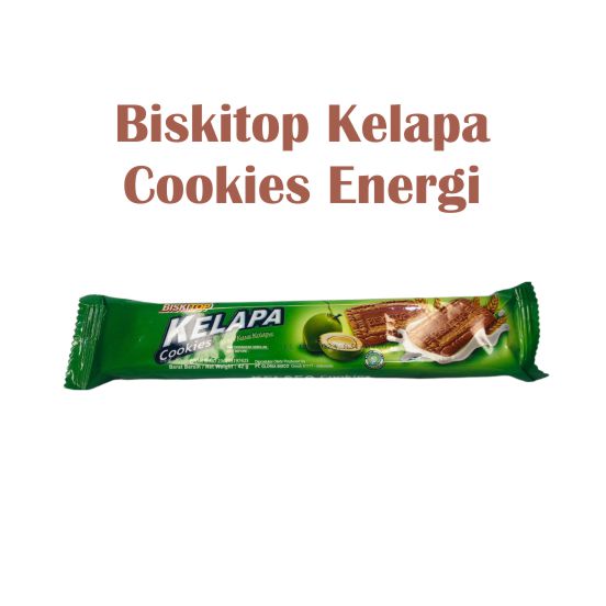 Biskitop Kelapa Cookies Energi