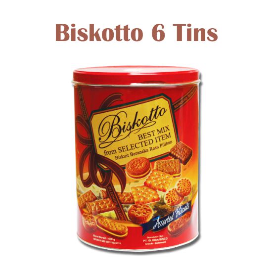 Biskotto 6 Tins