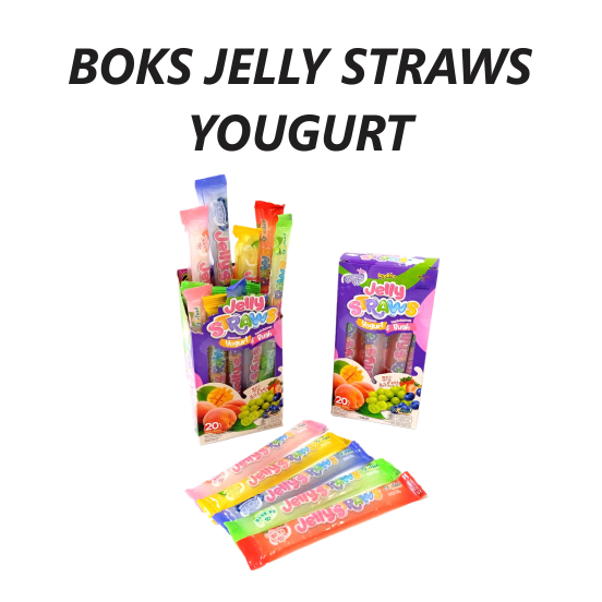 Boks Jekky Straws Yougurt