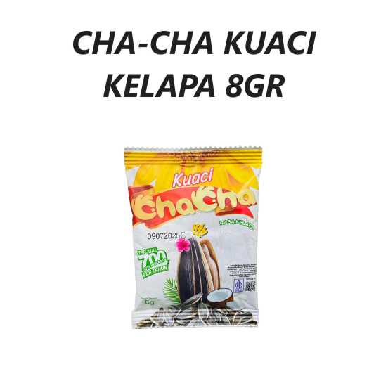 Cha-Cha Kuaci Kelapa 8gr