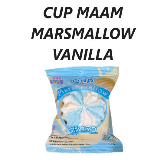 Cup Maam Marsmallow Vanilla