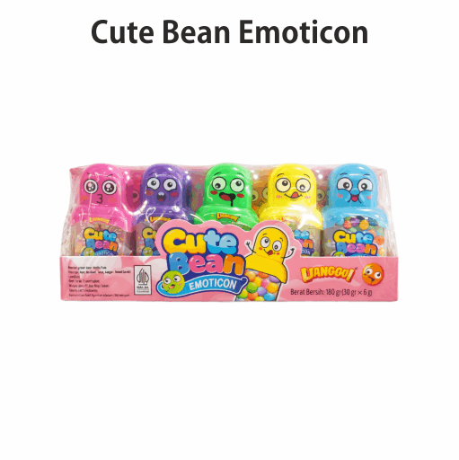 (K) Cute Bean Emoticon