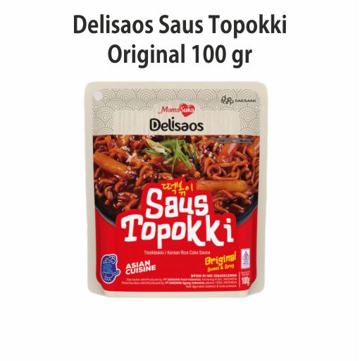 (G) Delisaos Saus Topokki Original 100 gr
