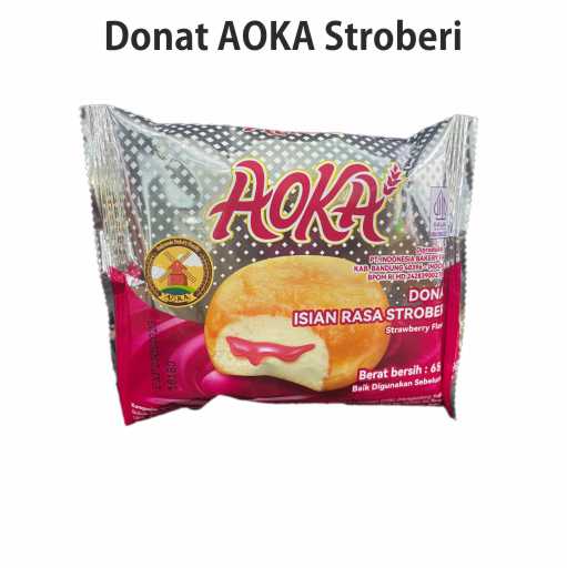 Donat AOKA Stroberi