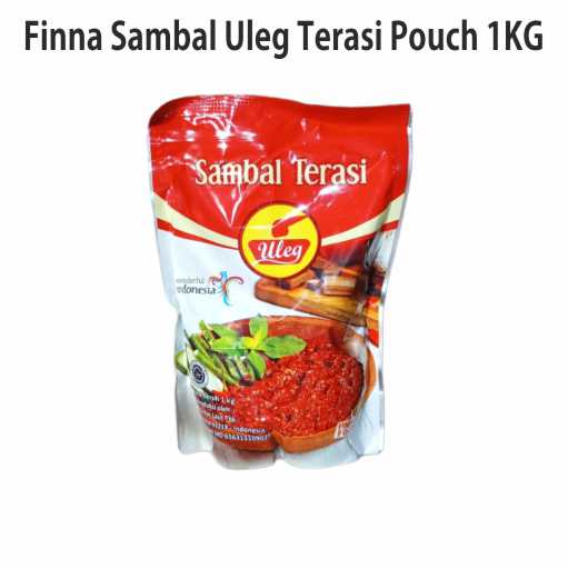 (K) Finna Sambal Uleg Terasi Pouch  1KG