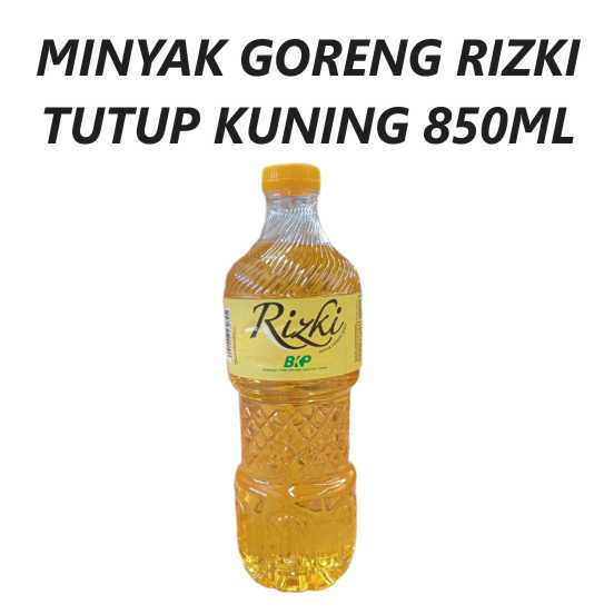 GT Minyak Goreng Rizki Tutup Kuning 850ml