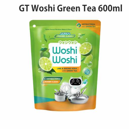 (G) GT Woshi Green Tea 600ml