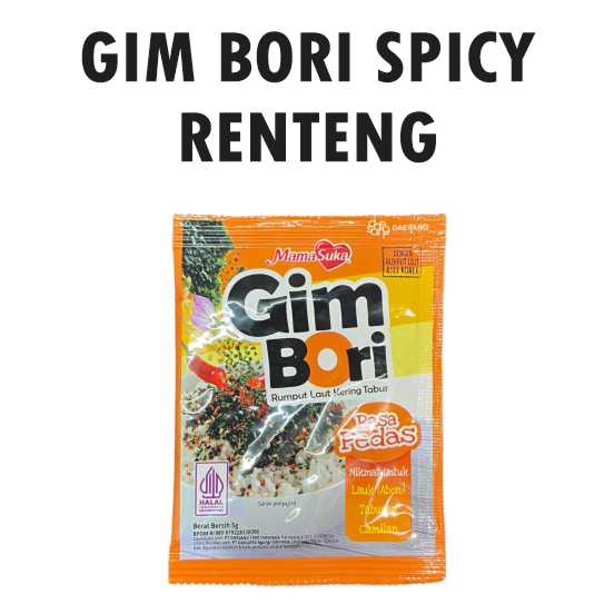 Gim Bori Spicy Renteng 