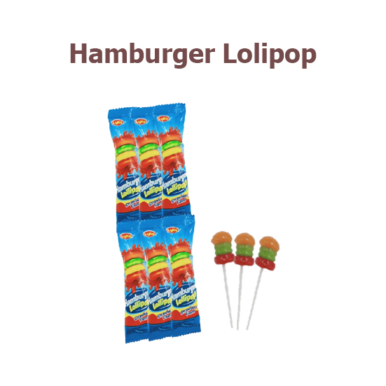 HAMBURGER Lollipop