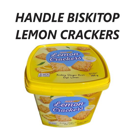 Handle Biskitop Lemon Crackers