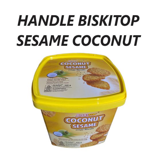 Handle Biskitop Sesame Coconut