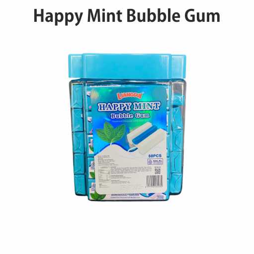 (K) Happy Mint Bubble Gum