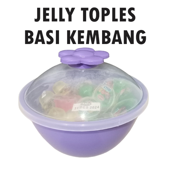 Jelly Toples Basi Kembang