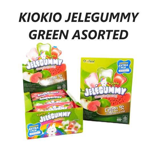 Kiokio Jelegummy Green Asorted