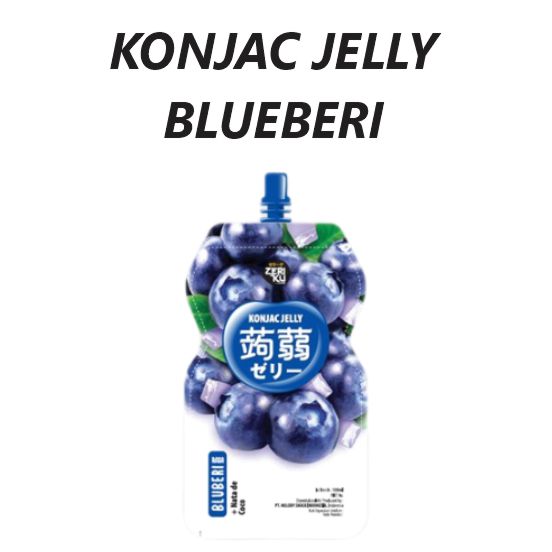 Konjac Jelly Blueberi