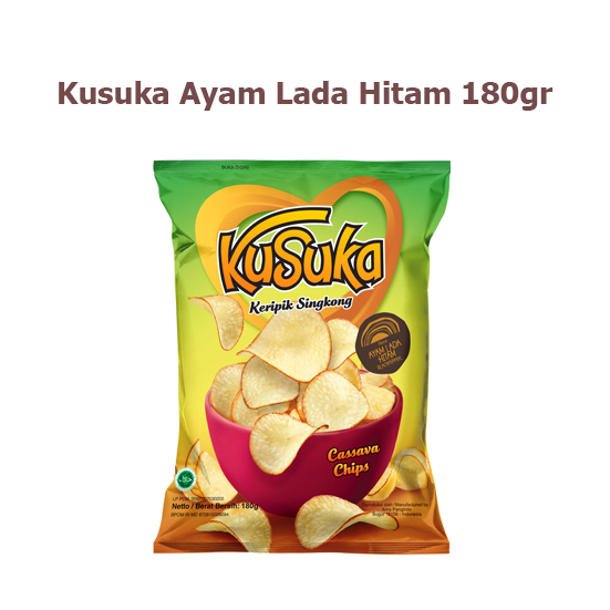  Kusuka Ayam Lada Hitam 180gr