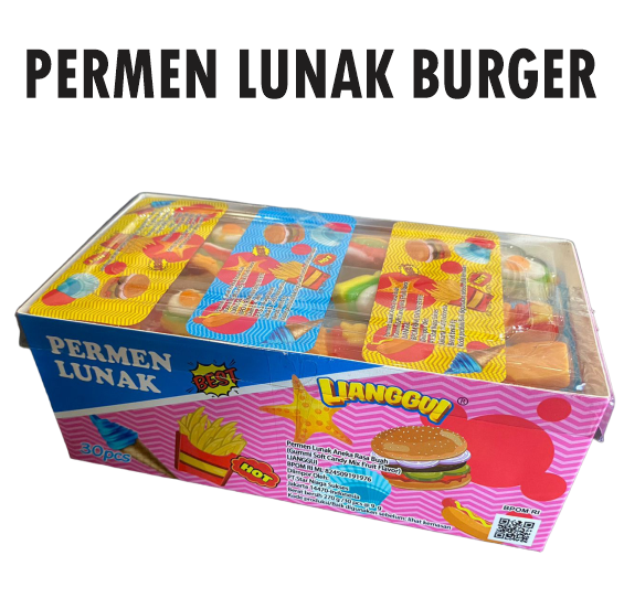 Permen Lunak Burger