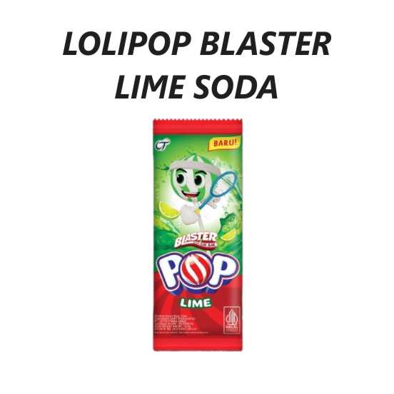 Lolipop Blaster Lime Soda