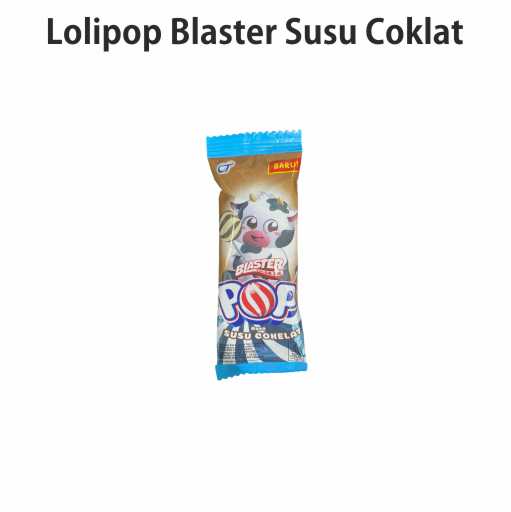 Lolipop Blaster Susu Coklat 