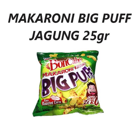 Makaroni Big Puff Jagung 25gr