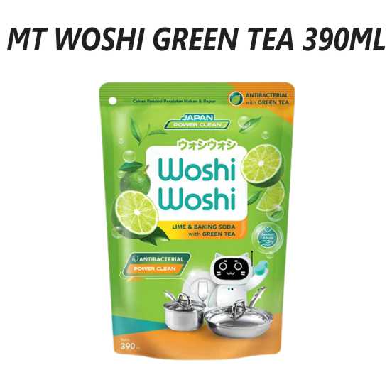 MT Woshi Green Tea 390ml