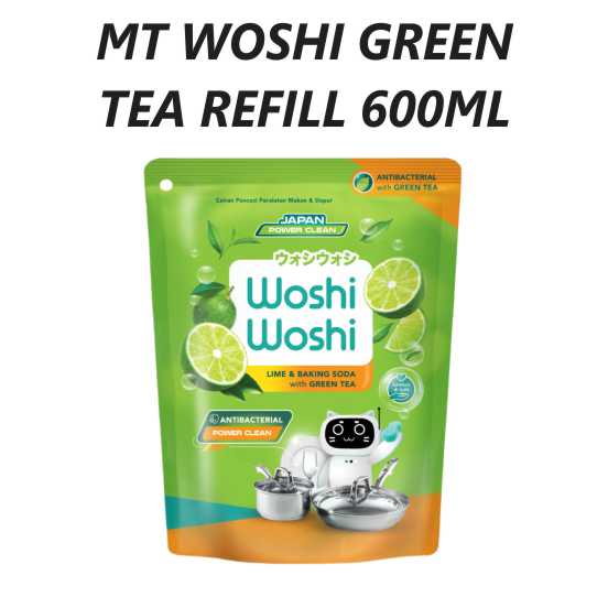 MT Woshi Green Tea Refill 600ml