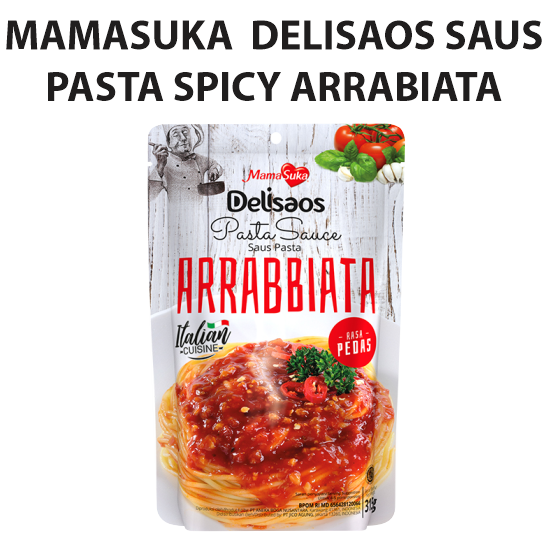 MamaSuka  Delisaos Saus Pasta Spicy Arrabiata