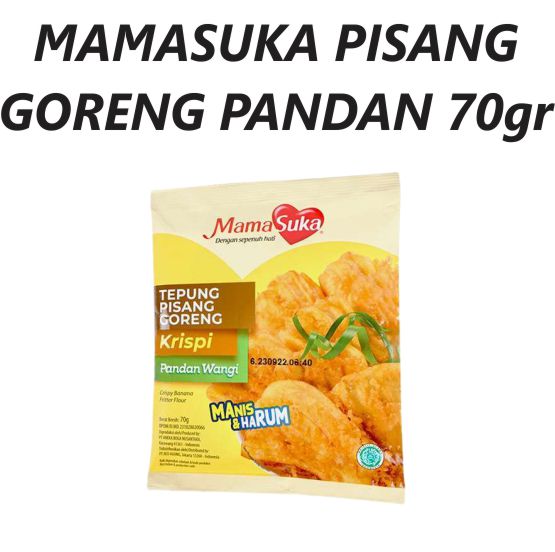 MamaSuka Pisang Goreng Pandan 70gr