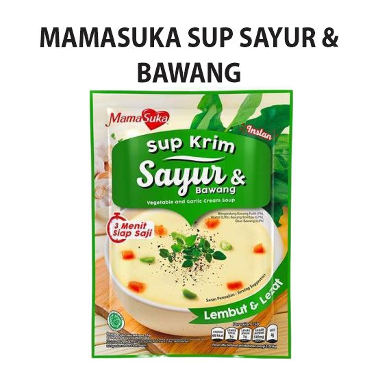 MamaSuka Sup Sayur & Bawang 