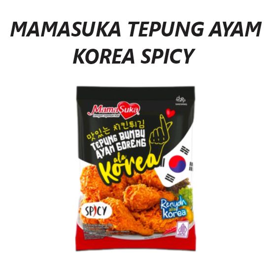 MamaSuka Tepung Ayam Korea Spicy 