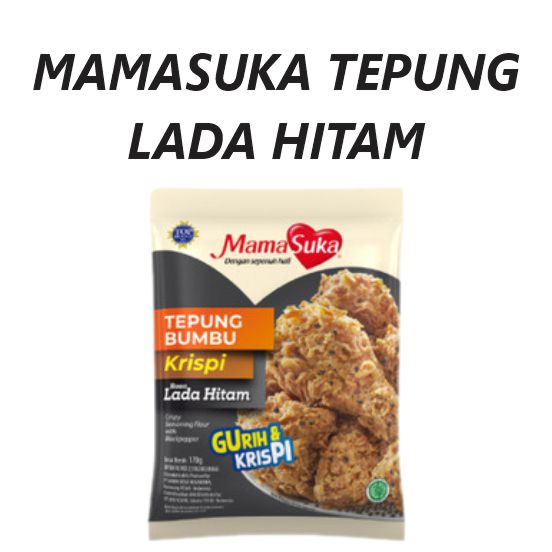 MamaSuka Tepung Lada Hitam 