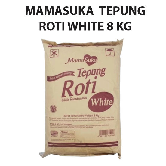 MamaSuka Tepung Roti White 8 Kg