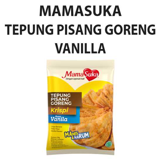 MamaSuka Pisang Goreng Vanilla