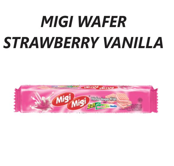 (K) Migi Wafer Strawberry Vanilla