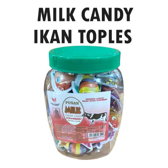 Milk Candy Ikan Toples 