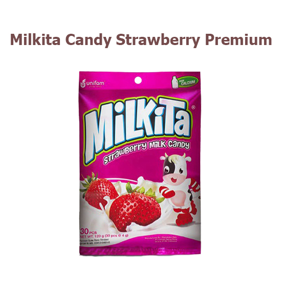 Milkita Strawberry Bag Premium