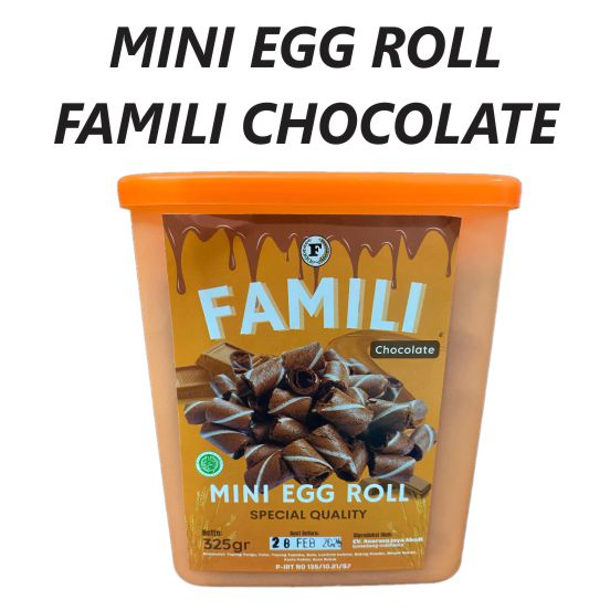 Mini Egg Roll Famili Chocolate