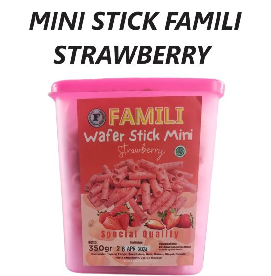 Mini Stick Famili Strawberry