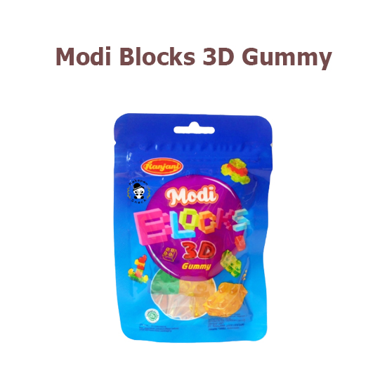 Modi Blocks 3D Gummy