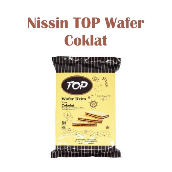 Nissin TOP Wafer Coklat