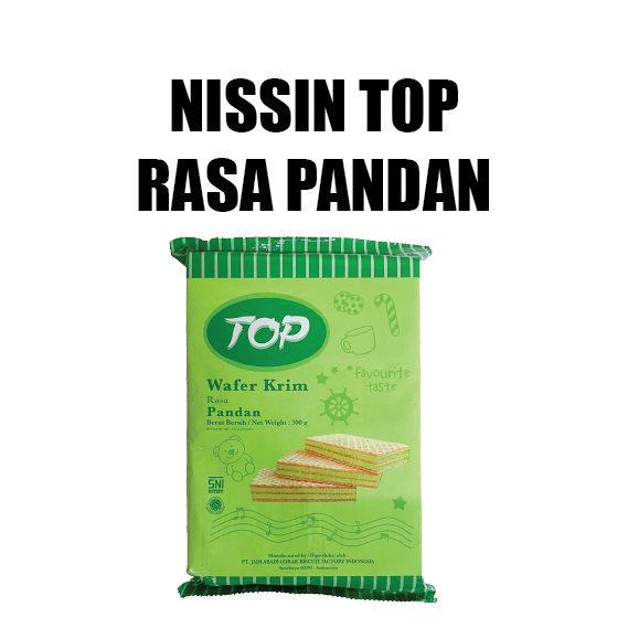 Nissin TOP Wafer Pandan 