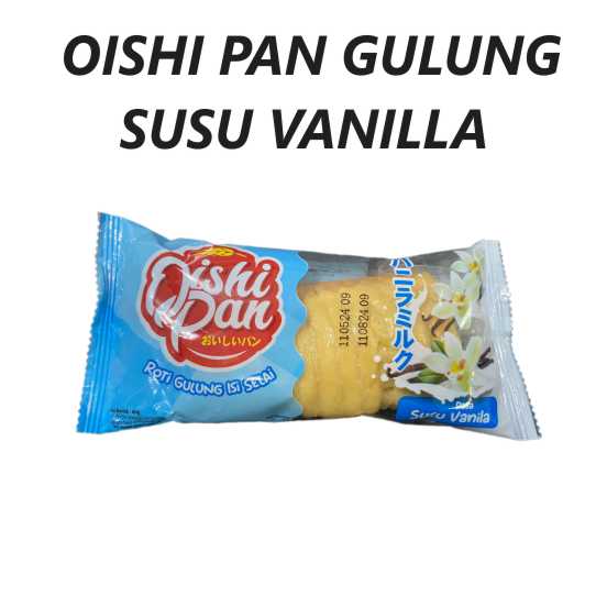 Oishi Pan Gulung Susu Vanilla