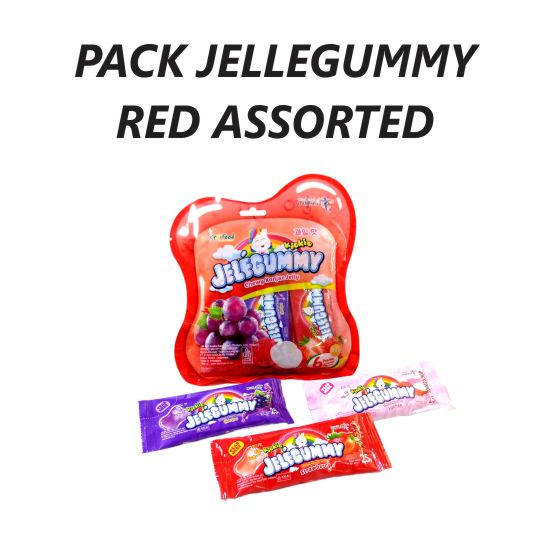 Pack Jellegummy Red Assorted